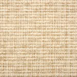 Broadloom carpet with textural weave in cream and beige. 