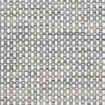Broadloom carpet in a heathered plain weave with ivory and cool grey.