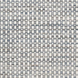 Broadloom carpet in a heathered plain weave with ivory and cool grey.