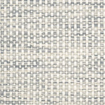 Broadloom carpet in a heathered plain weave with ivory and light grey.