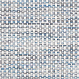 Broadloom carpet in a heathered plain weave with ivory and blue and grey
