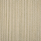 Broadloom carpet in a textural basketweave stripe in cream with stripes of green and light blue