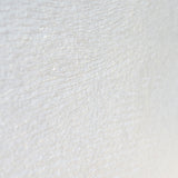 Detail of a wallpaper in an abstract ridged texture in metallic pearl.