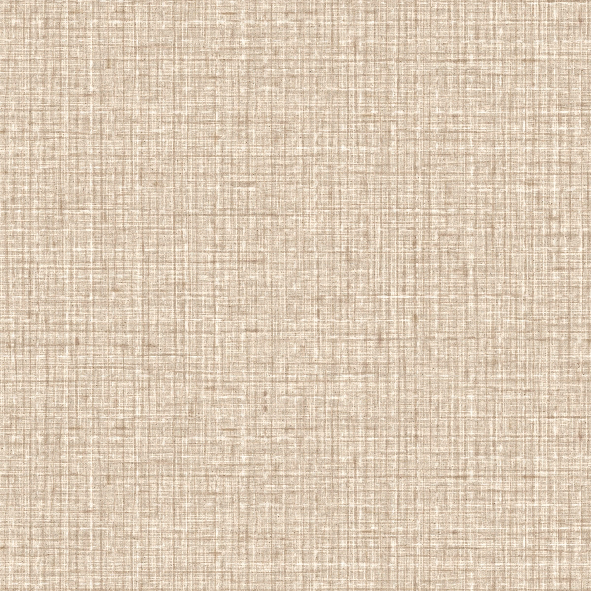 Detail of fabric in a textured tweed pattern in shades of tan.