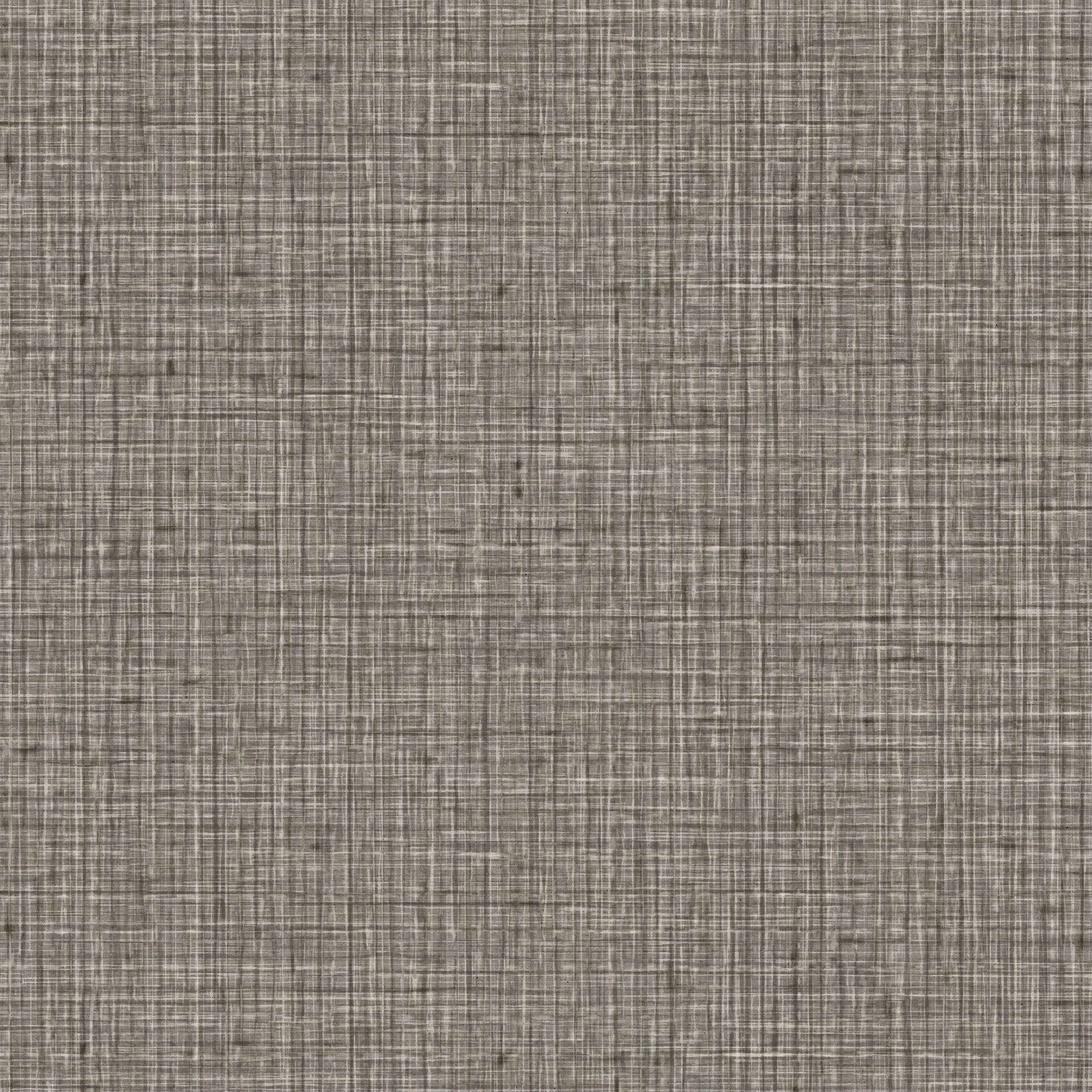 Detail of fabric in a textured tweed pattern in shades of gray.