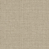 Detail of fabric in a textured tweed pattern in shades of olive.