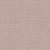 Detail of wallpaper in a textured tweed pattern in shades of purple.