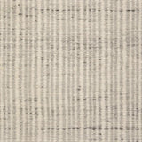 Broadloom carpet swatch in a stripe pattern in a light grey design