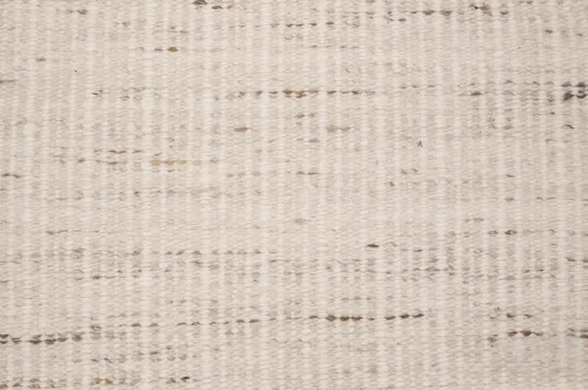 Broadloom carpet swatch in a stripe pattern in a cream design