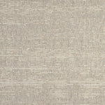 Broadloom carpet with ribbed stripe in beige.