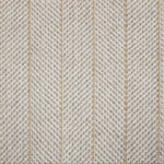 Broadloom carpet swatch in a stripe pattern in a yellow design