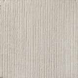 Broadloom carpet swatch in a stripe pattern in a white design