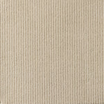 Broadloom carpet swatch in a stripe pattern in a cream design