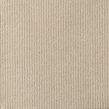 Broadloom carpet swatch in a stripe pattern in a cream design