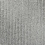 Broadloom carpet swatch in a stripe pattern in a light grey design