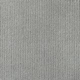 Broadloom carpet swatch in a stripe pattern in a light grey design