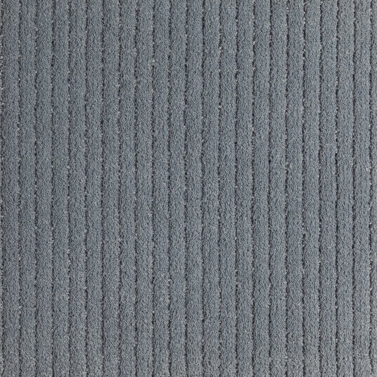 Broadloom carpet swatch in a textured pattern in a slate design