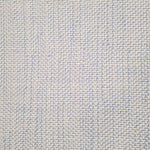 Berlin rug in textural design in blue and white stitching