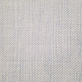 Berlin rug in textural design in blue and white stitching