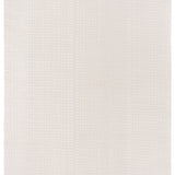 Sheet of hand-painted wallpaper with an irregular grid pattern in beige on a cream field.
