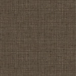 Detail of wallpaper in a textured tweed pattern in shades of warm charcoal grey.