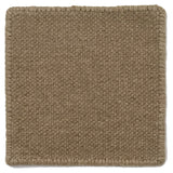 Flatweave Dhurrie Sample in bisque brown
