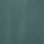 Detail of velvet fabric yardage in turquoise.