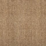 Broadloom carpet in subtle stripe in warm brown.
