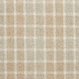 Broadloom carpet swatch in a checkered pattern in a tan design