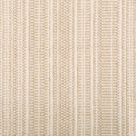Broadloom carpet in  textural stripe design in white and beige.