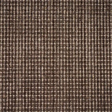 Broadloom carpet swatch in a stripe pattern in a brown design