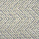 Broadloom carpet with zig zag stripe in slate grey. 