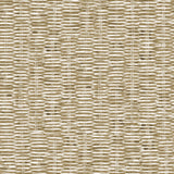 Detail of wallpaper in a textural checked print in mottled brown on a white field.