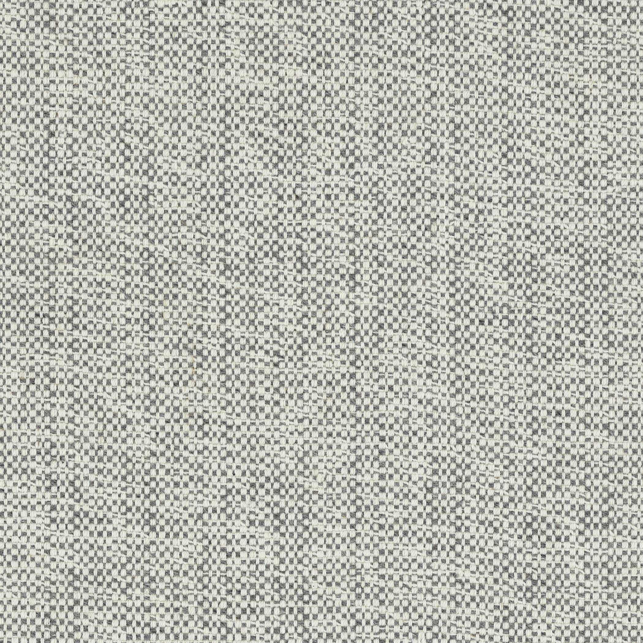Broadloom carpet in a textural weave in cream and charcoal grey.