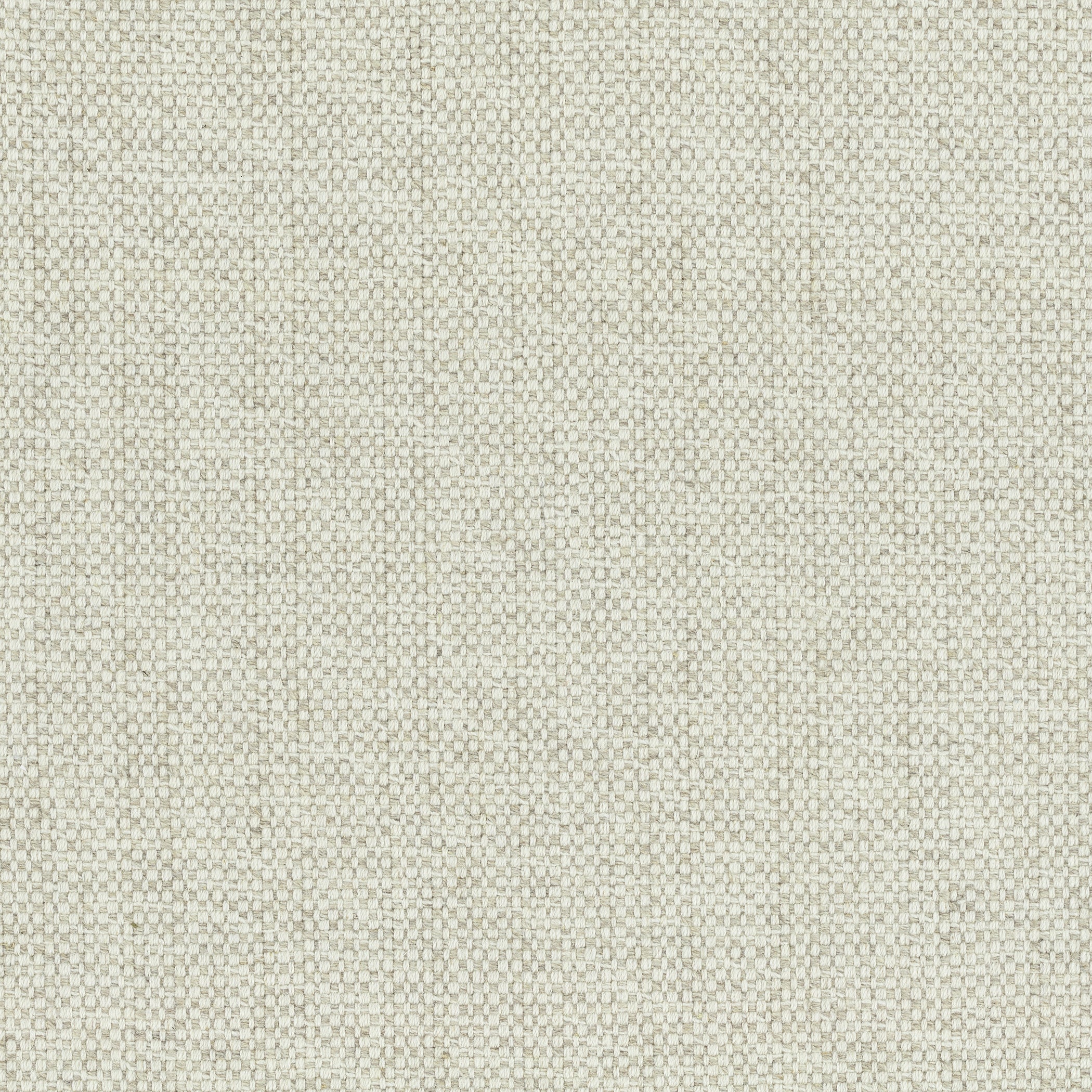 Broadloom carpet in a textural weave in cream and light silver.