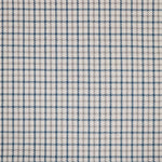 Broadloom carpet swatch in a checkered pattern in a blue grey white design