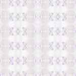 Detail of wallpaper in a striped ink blot print in shades of tan and purple on a cream field.