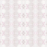 Detail of wallpaper in a striped ink blot print in shades of tan and pink on a cream field.