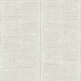 Subtle gridded geometric pattern in white on a grey background.
