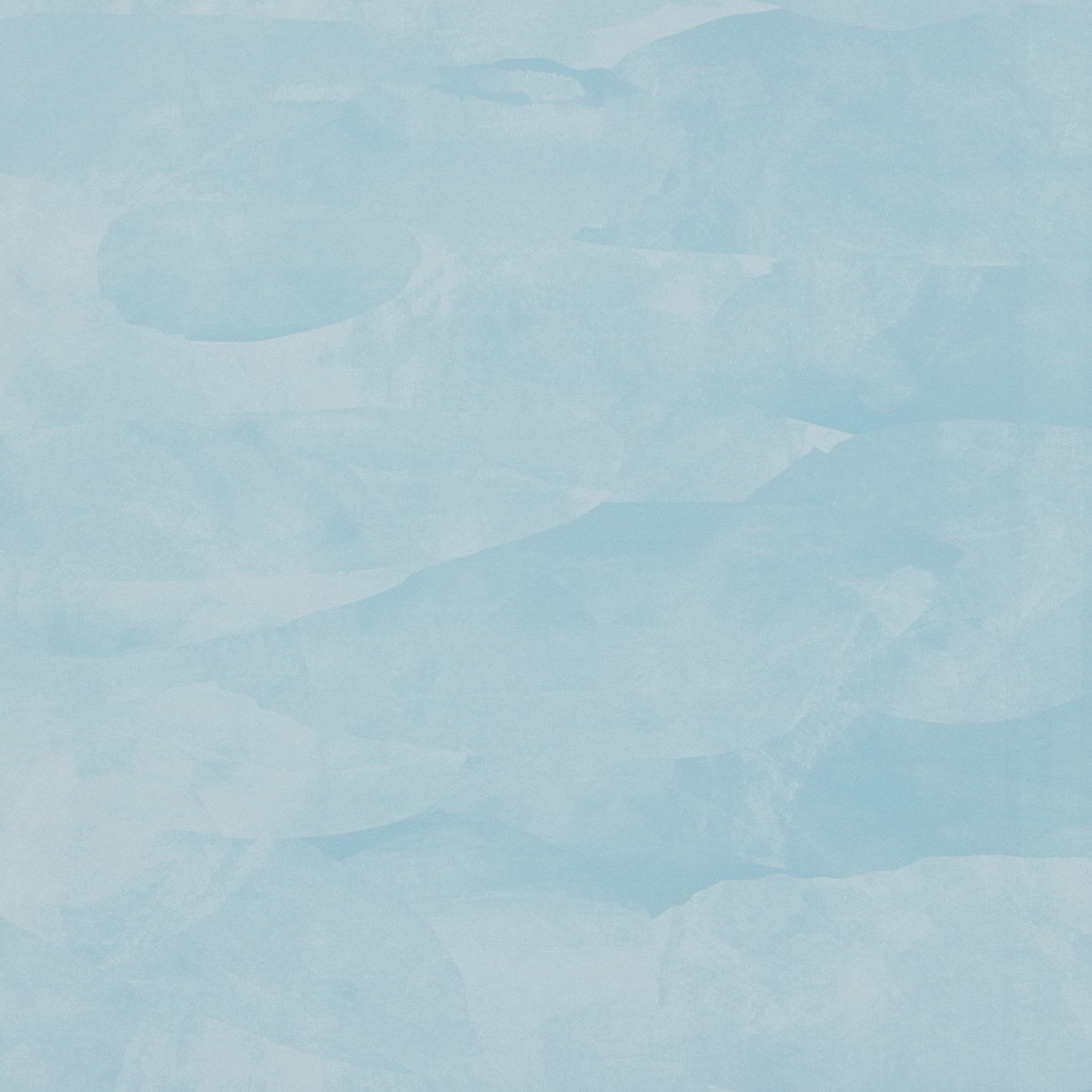 Detail of wallpaper in an abstract textural pattern in shades of white and blue.