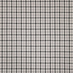 Broadloom carpet swatch in a checkered pattern in a white light grey black design