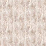Wallpaper detail in a layered squiggle watercolor pattern in shades of pastel pink. 