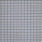 Broadloom carpet swatch in a checkered pattern in a white blue black design
