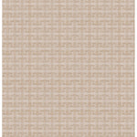 Full size Iseo Rug in Pearl, a textural monochromatic abstract geometric pattern in ivory. 