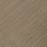 Detail of the Moire Rug in Sand-Pebble, a subtle striated pattern in warm taupe. 