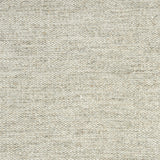 Wool-polysilk broadloom carpet swatch in mottled cream.