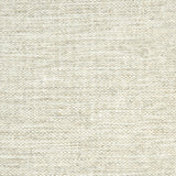 Wool-polysilk broadloom carpet swatch in mottled cream and gray.