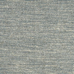 Wool-polysilk broadloom carpet swatch in mottled blue-gray and tan.