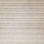 Wool broadloom carpet swatch in a textured stripe weave in a light camel colorway.