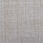 Linen broadloom carpet swatch in a woven mottled check pattern in cream and light brown.